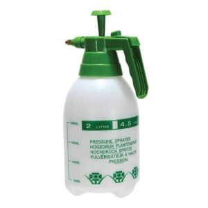 2L Hand Held Pressure Sprayer - Plastic Garden Pump For Liquids -
