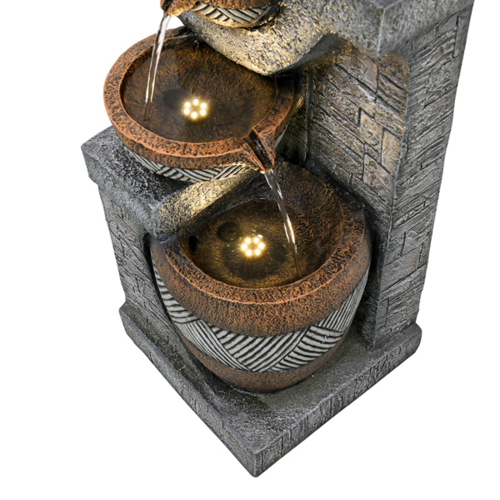42.5inches Garden Landscape Water Fountain for Home Garden Decor - Image 5