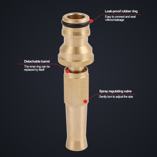 Spray Nozzle Water Gun High Pressure Direct Spray Quick Connector - Image 4