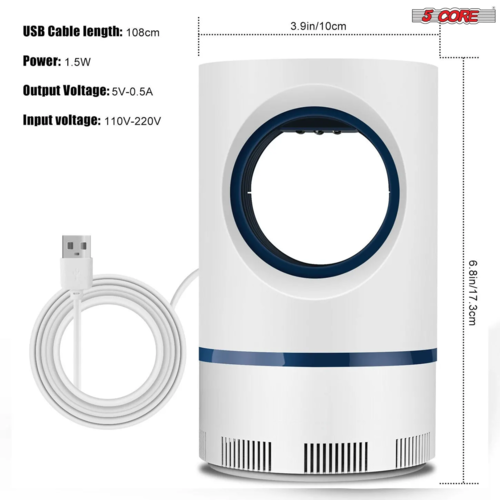 Indoor Insect Trap Catcher & Killer Zapper Traps - Image 6
