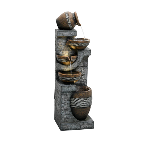 42.5inches Garden Landscape Water Fountain for Home Garden Decor - Image 3